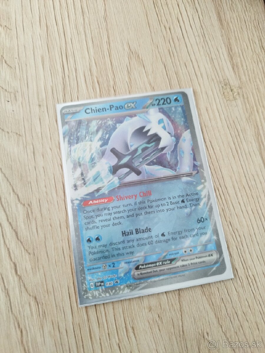 Pokémon karta Chien-Pao Ex