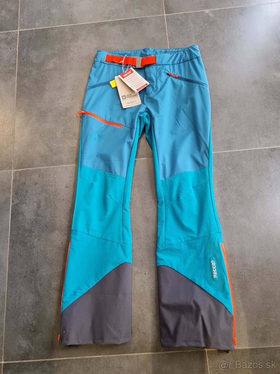 Nové nenosené skialpové nohavice Jack Wolfskin Alpspitze  S