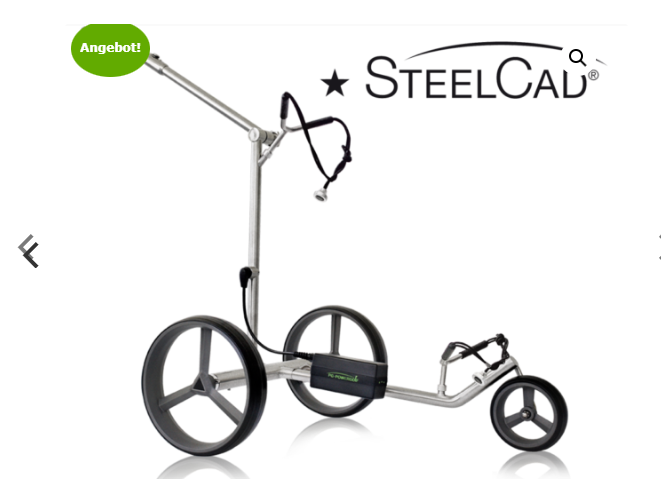 Elektrický golfový vozík PG- Powergolf- SteelCad