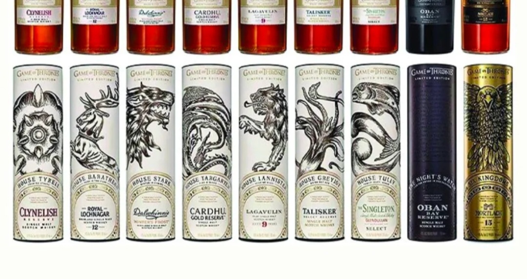 The Game of Thrones collection - komplet 9 flias