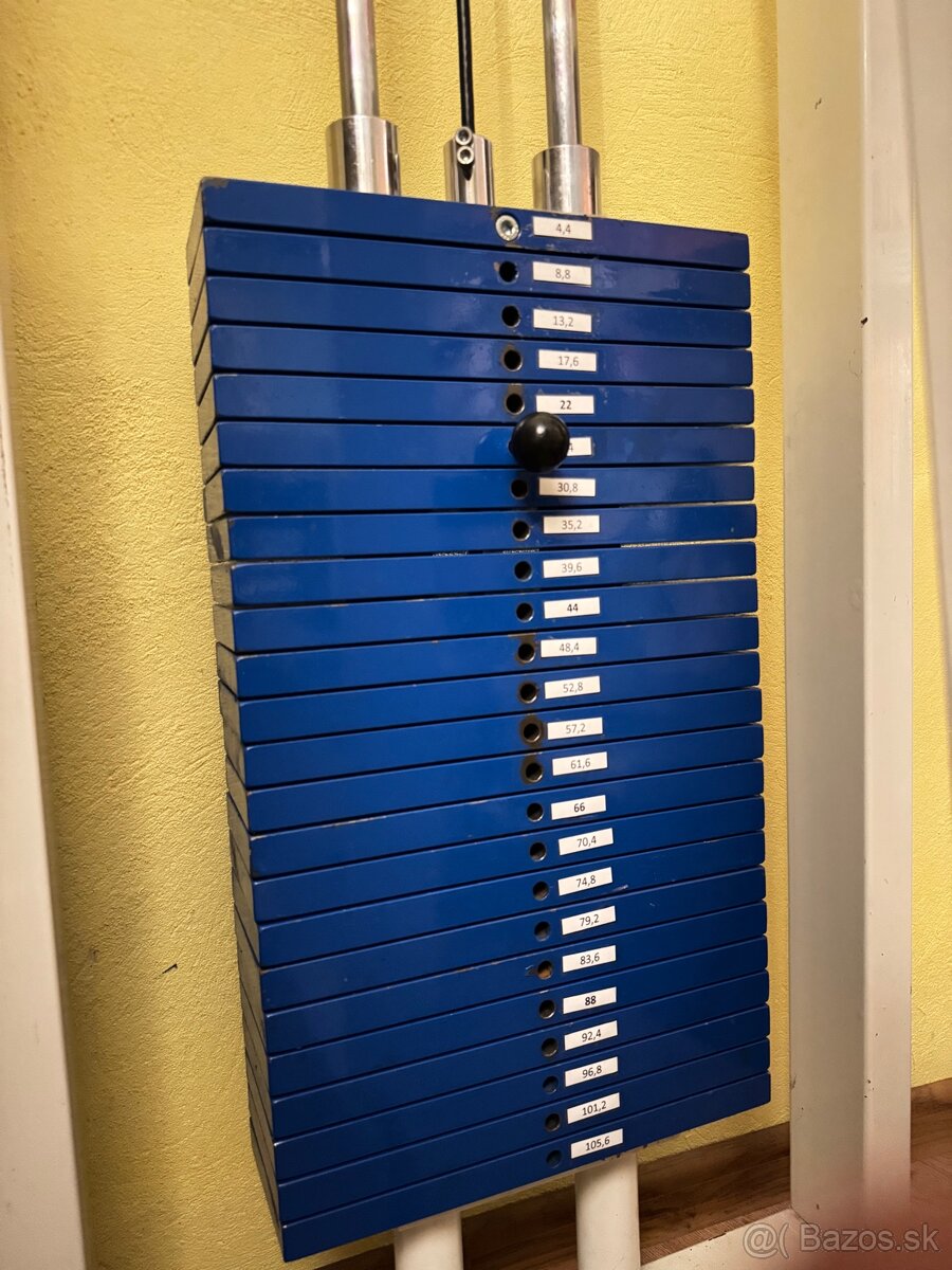 ZNÍŽENÁ CENA - rozpredám fitness