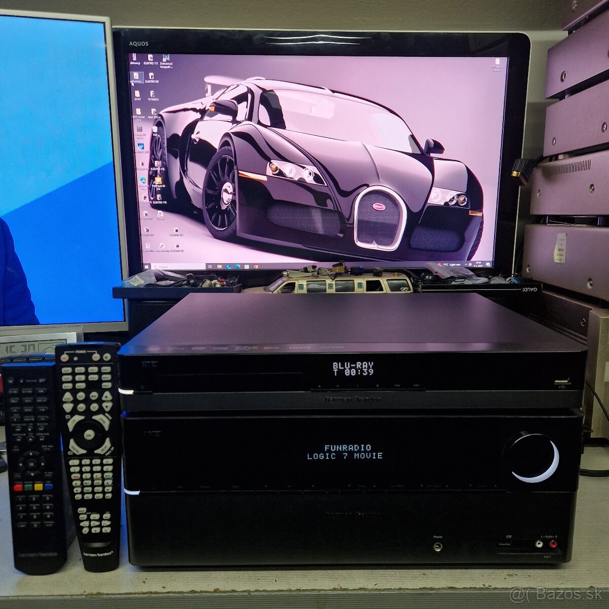 HARMAN KARDON AVR-156 + HARMAN KARDON BDT-30...