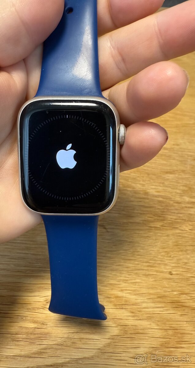 apple watch 7, 45mm, silver