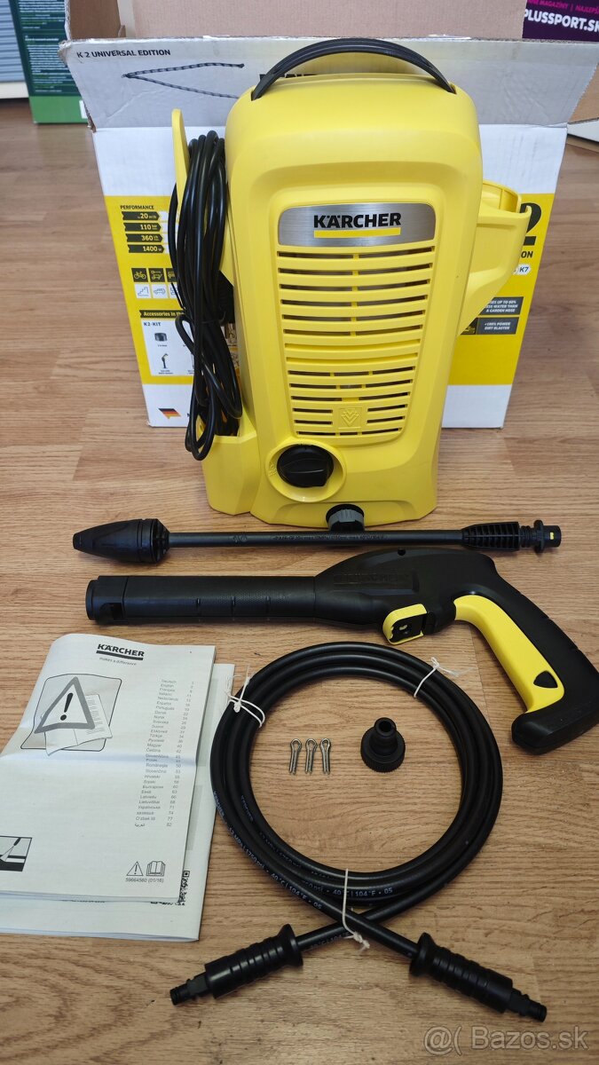 Predám nepoužitý tlakový čistič Karcher K2 Universal