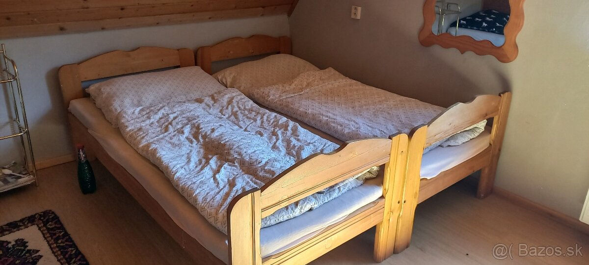 Drevená spálňa