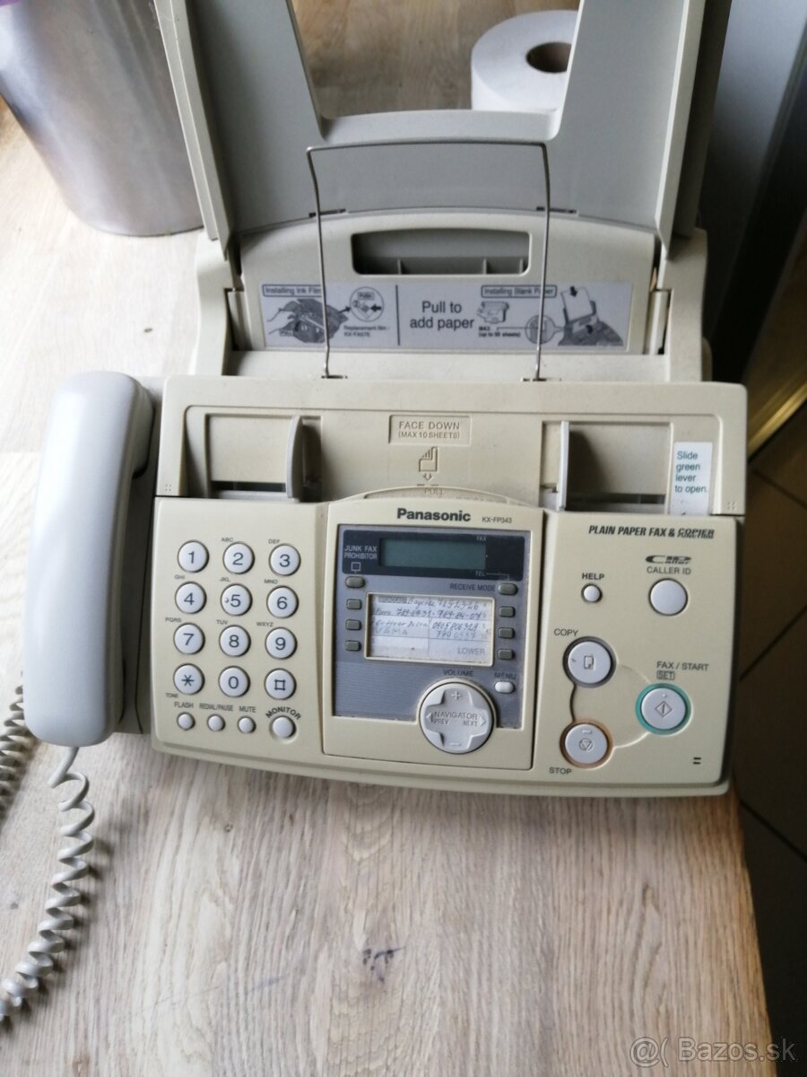Telefón fax