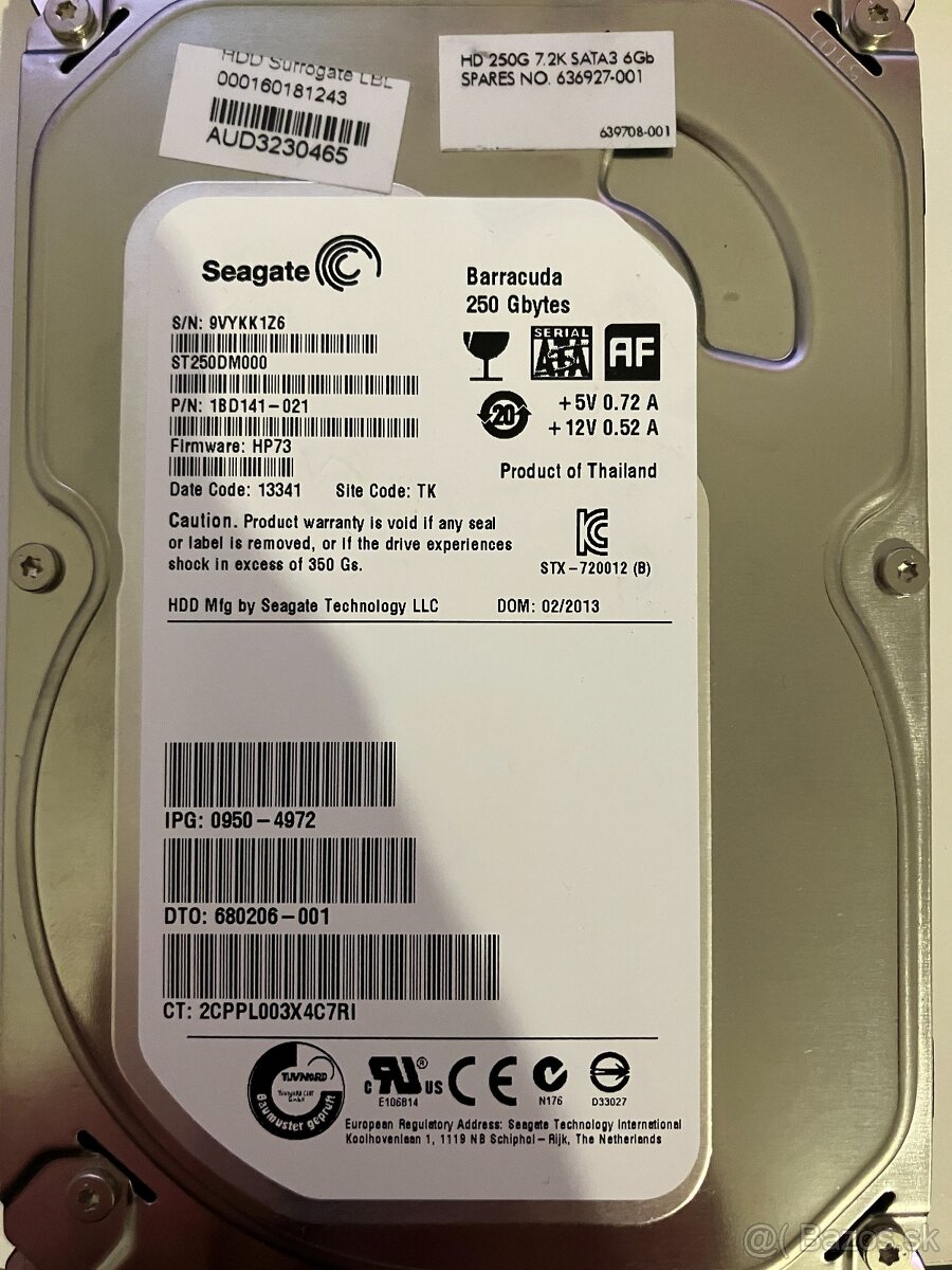 Seagate HD 250GB