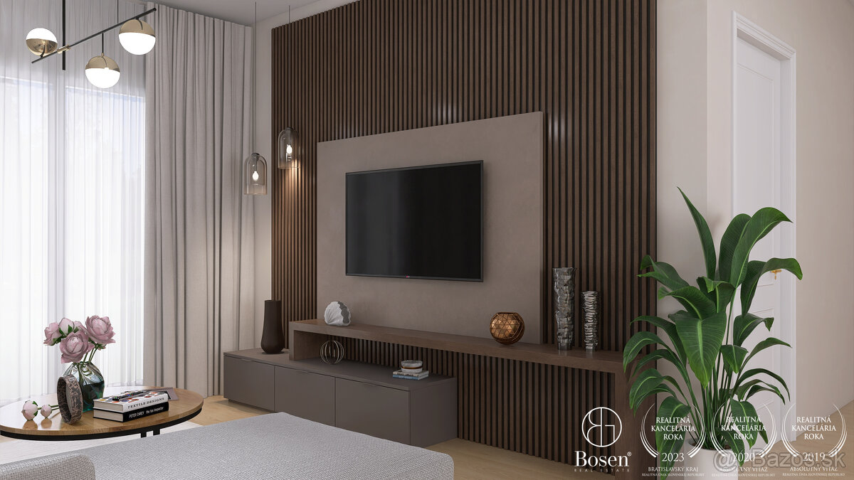 BOSEN I Moderný 2 izbový byt v projekte Cisárky, v príjemno