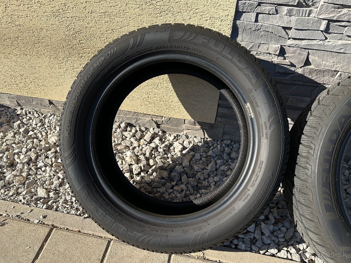 205/55 R17 95V XL zimné FULDA