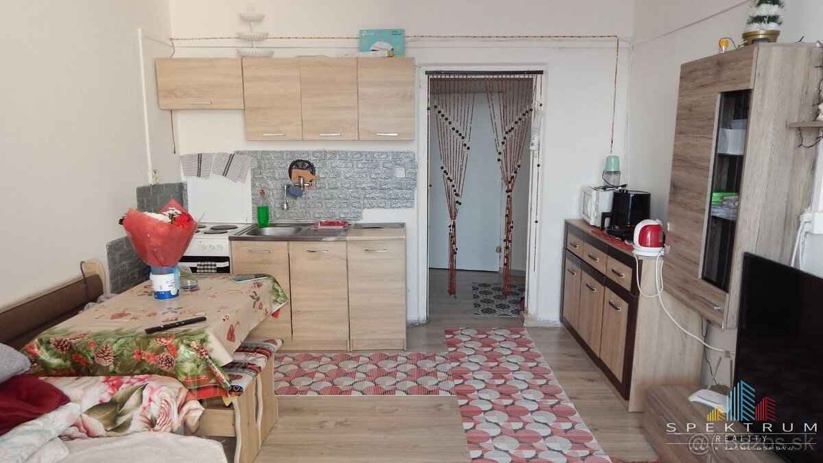 SPEKTRUM REALITY- Na PREDAJ garsónka, 23 m2 s loggiou, okres