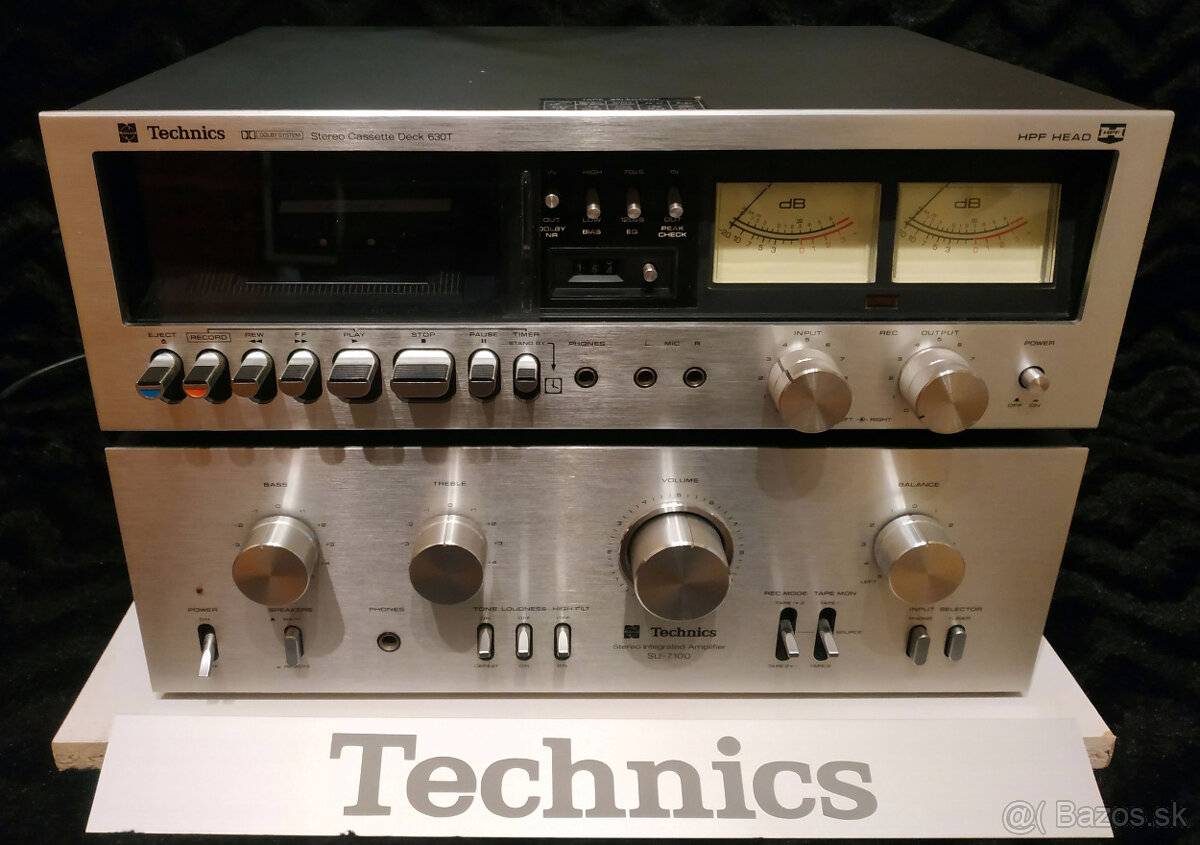 Predám zostavu Technics v striebornej farbe