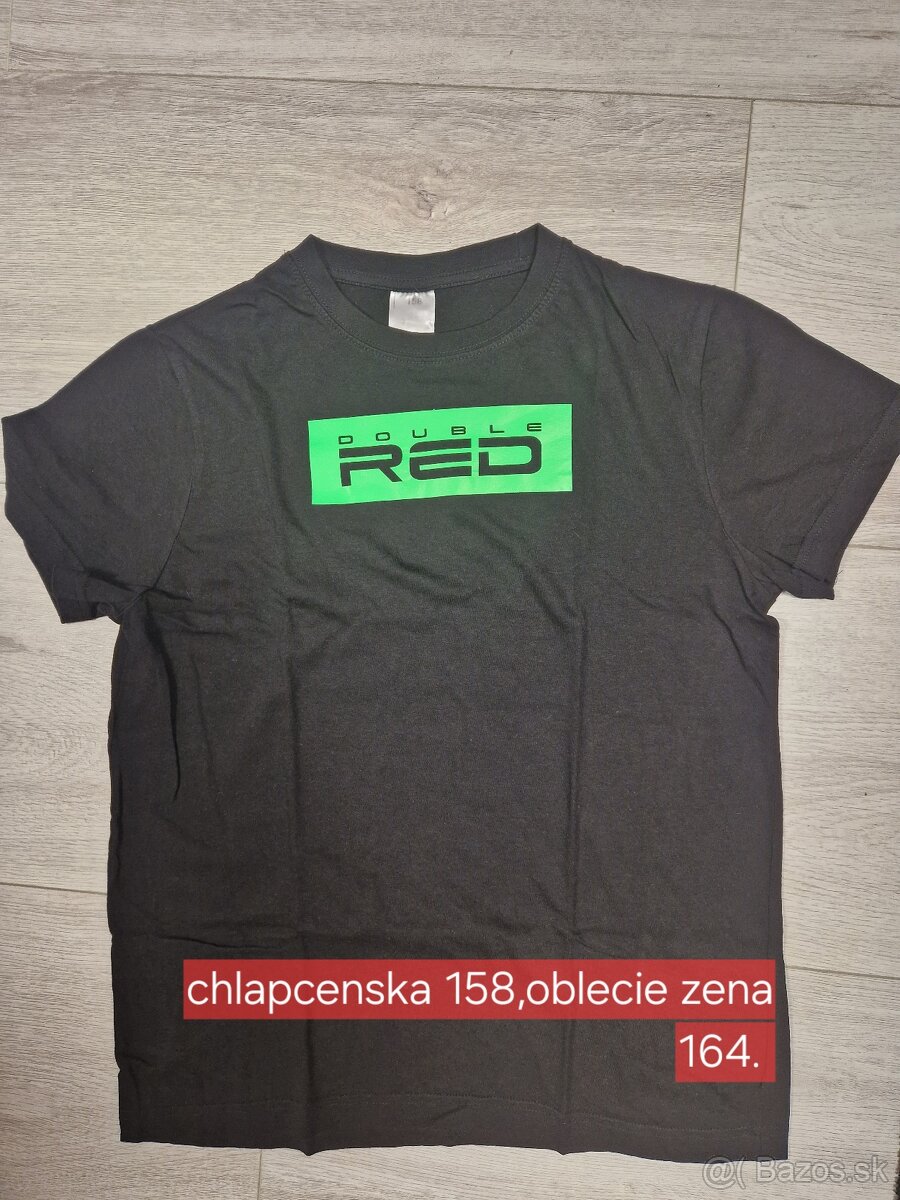 Tričko DOUBLE RED chlapecká vel.158