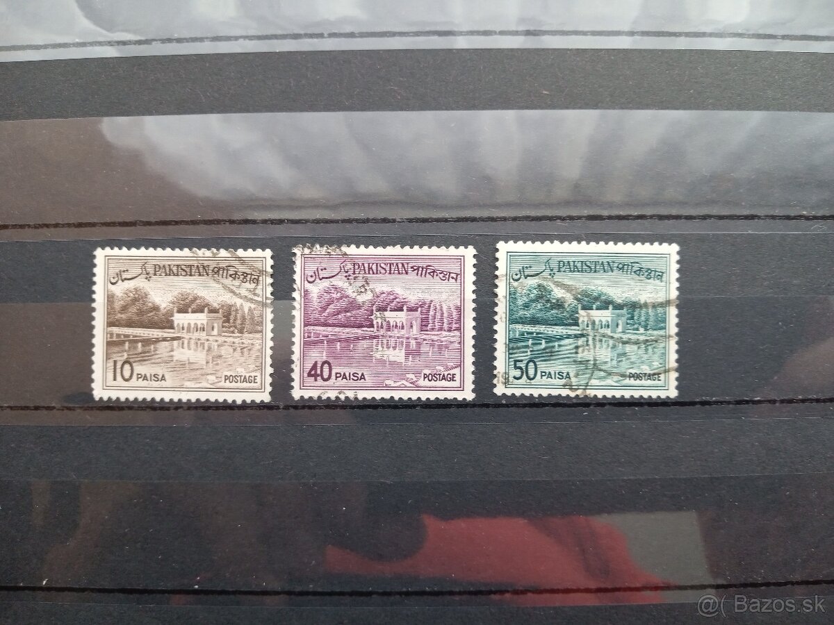Poštové známky č.315 - Pakistan - local motív