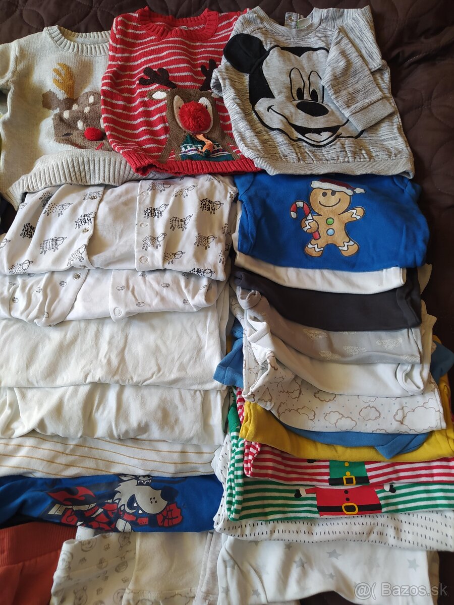 Chlapčenské oblečenie veľkosť 86 + darček