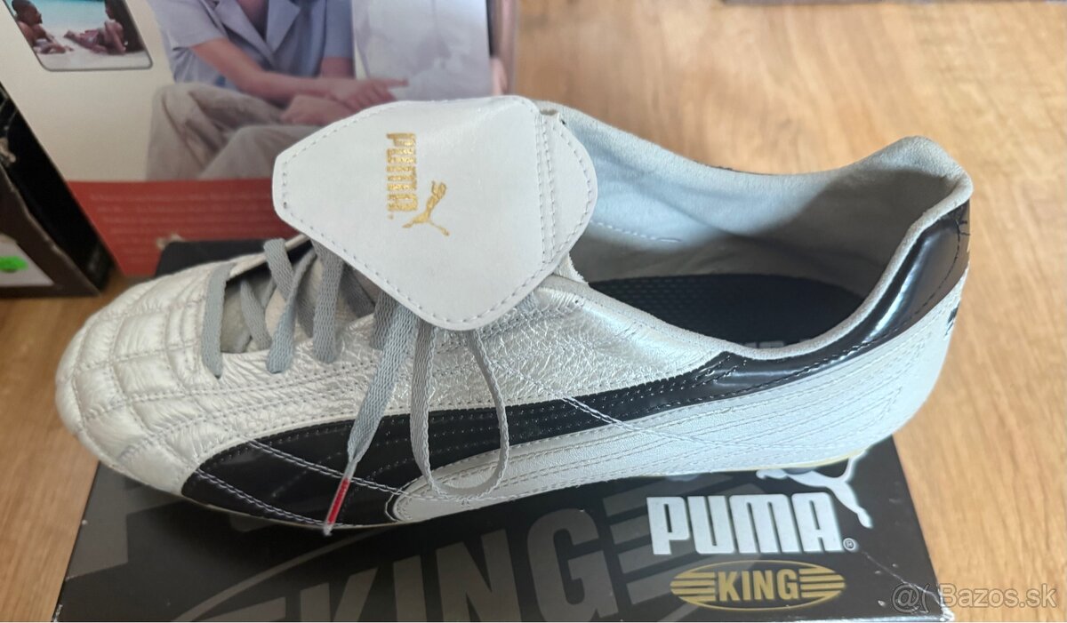 KOPAČKY PUMA KING Z PRAVEJ KOŽE