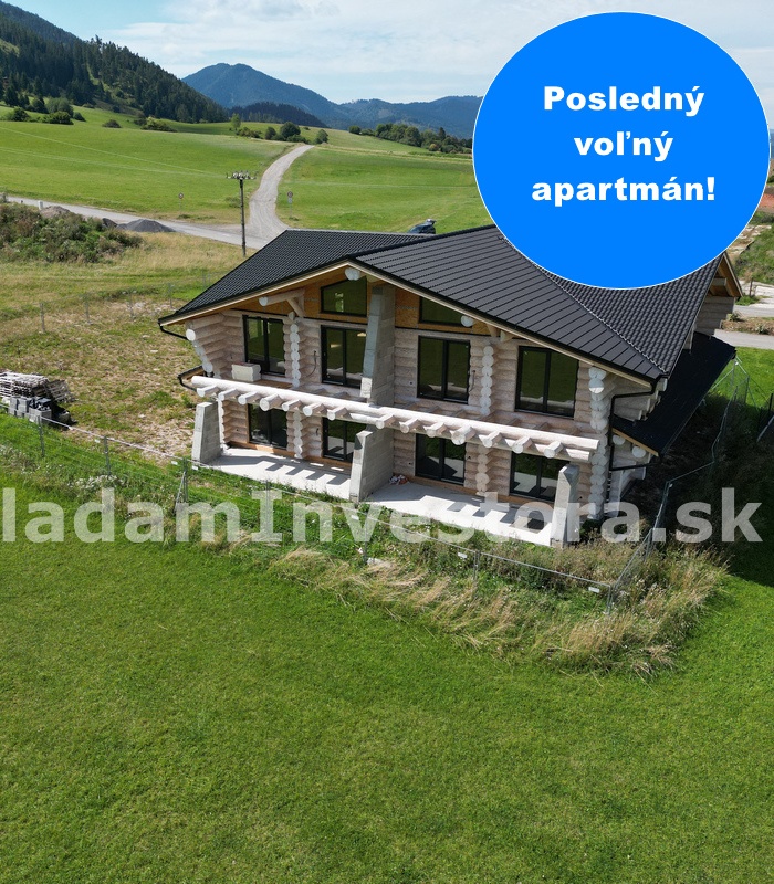 Na predaj nové apartmány v pokojnej lokalite, Demänovská dol