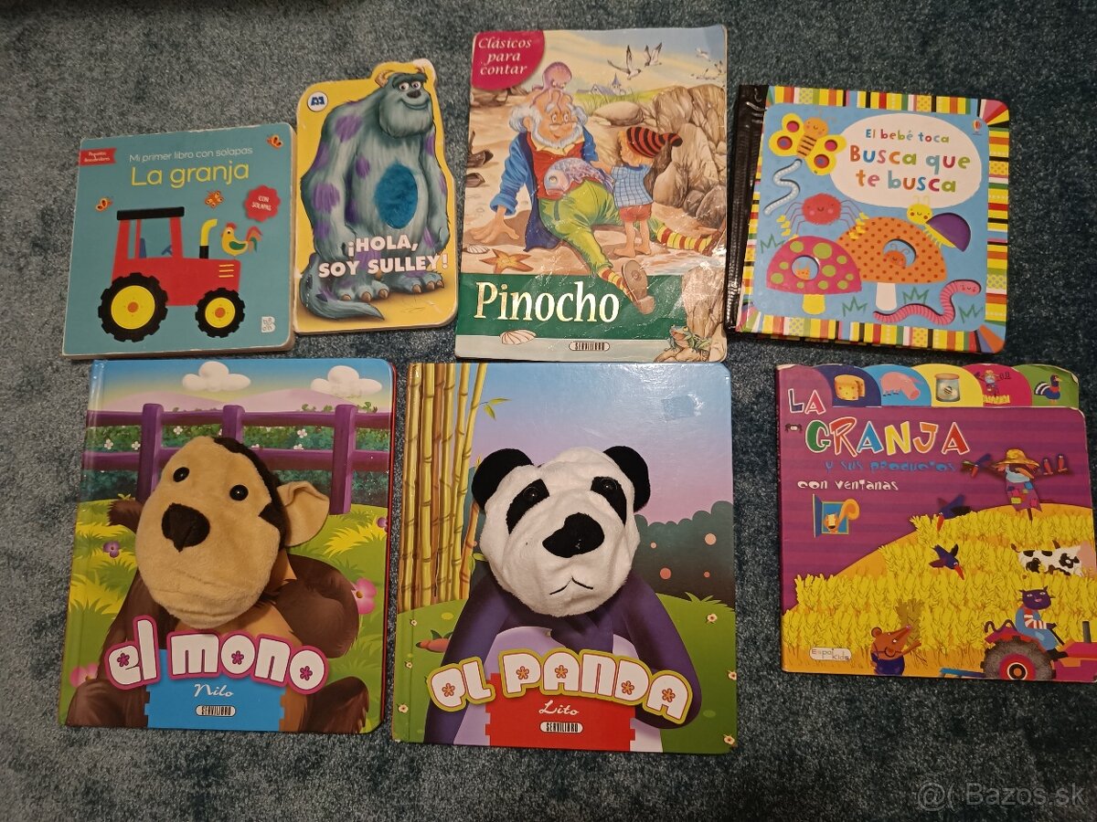 Detske knihy v spanielcine