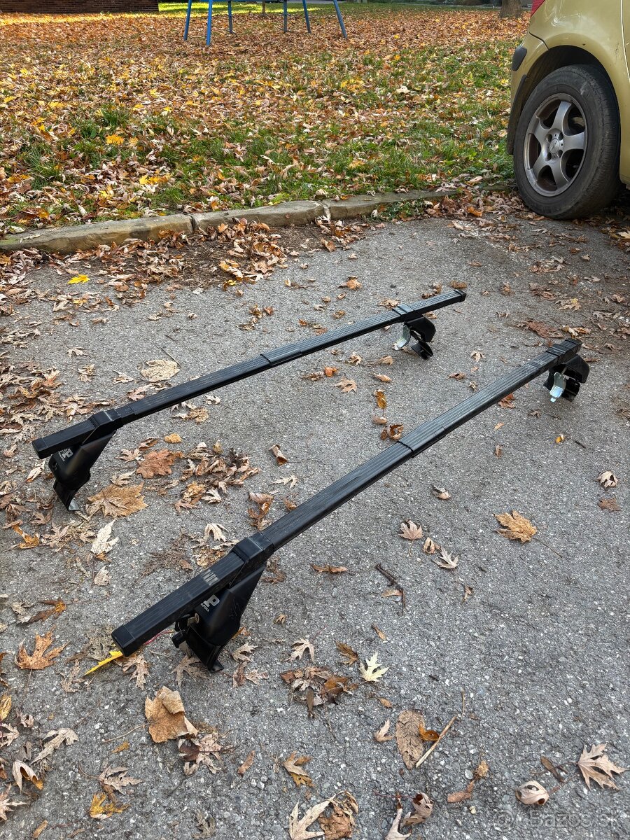 Strešné nosiče na Superb 2 / Passat B6/B7 sedan