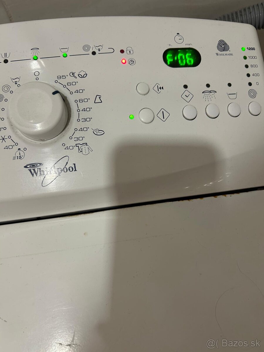 Predám práčku Whirlpool