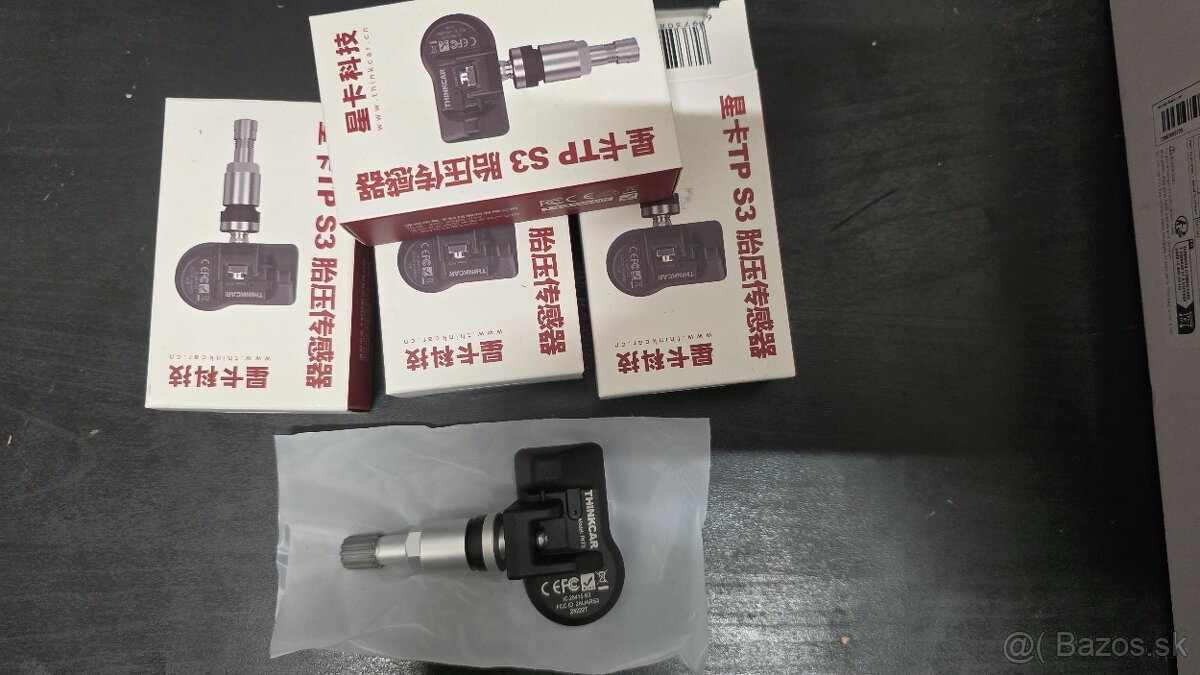 Predam snímače tlaku v pneumatikách