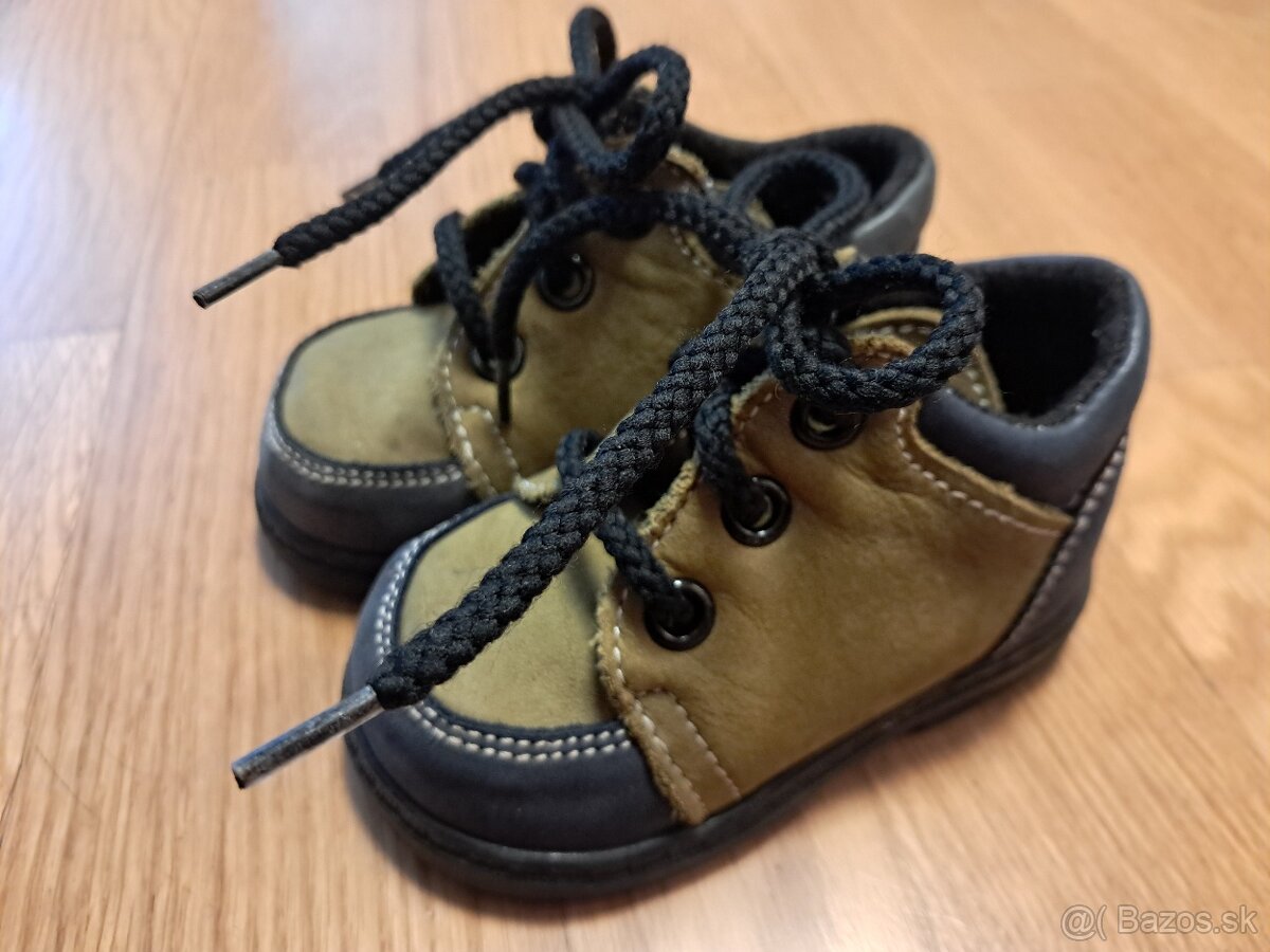Topánočky - zelené 18