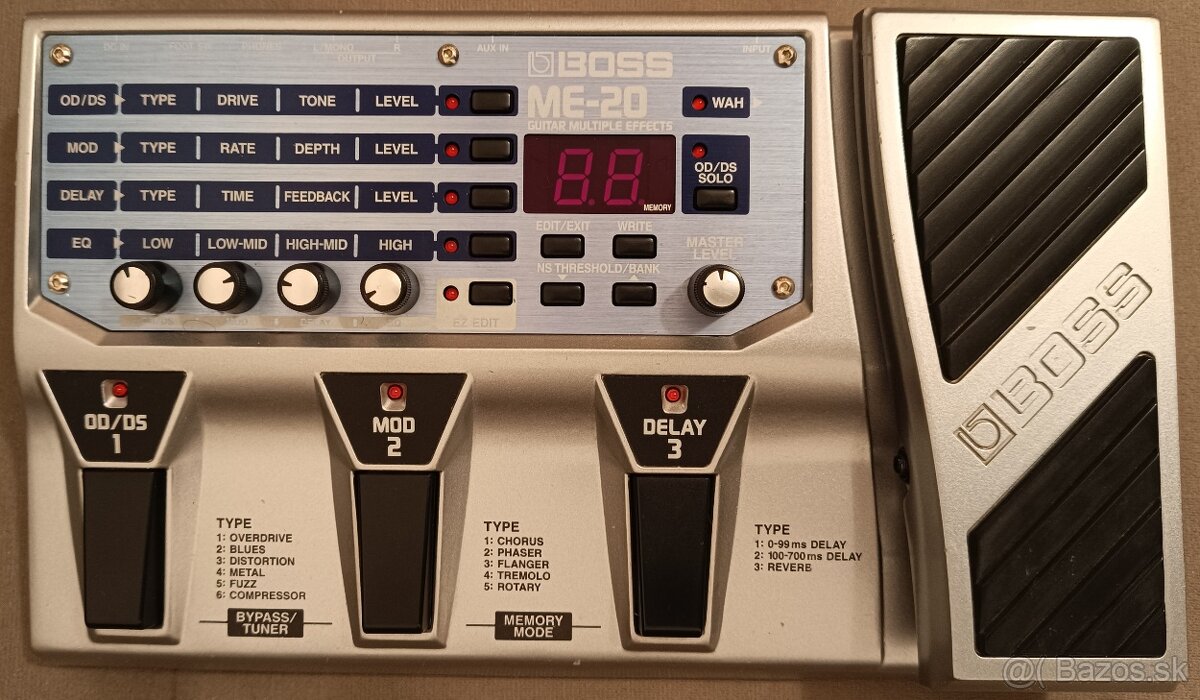 Predám multiefekt BOSS ME 20