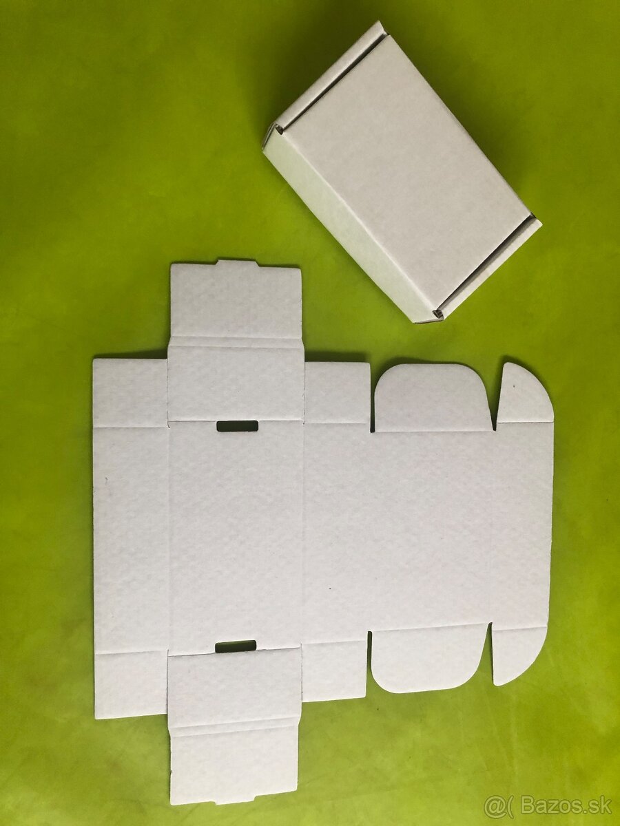 Kartónové minikrabičky / krabičky / krabice