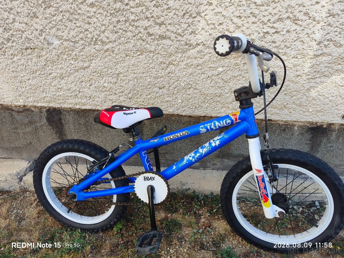Detský bicykel 16 BMX Dema