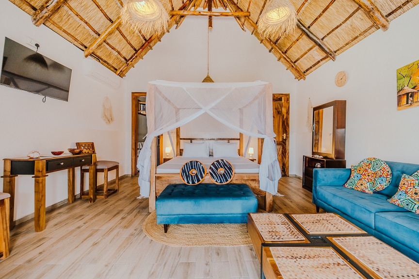 Zaria resort Zanzibar - dovolenkový prenájom bungalovu so zá
