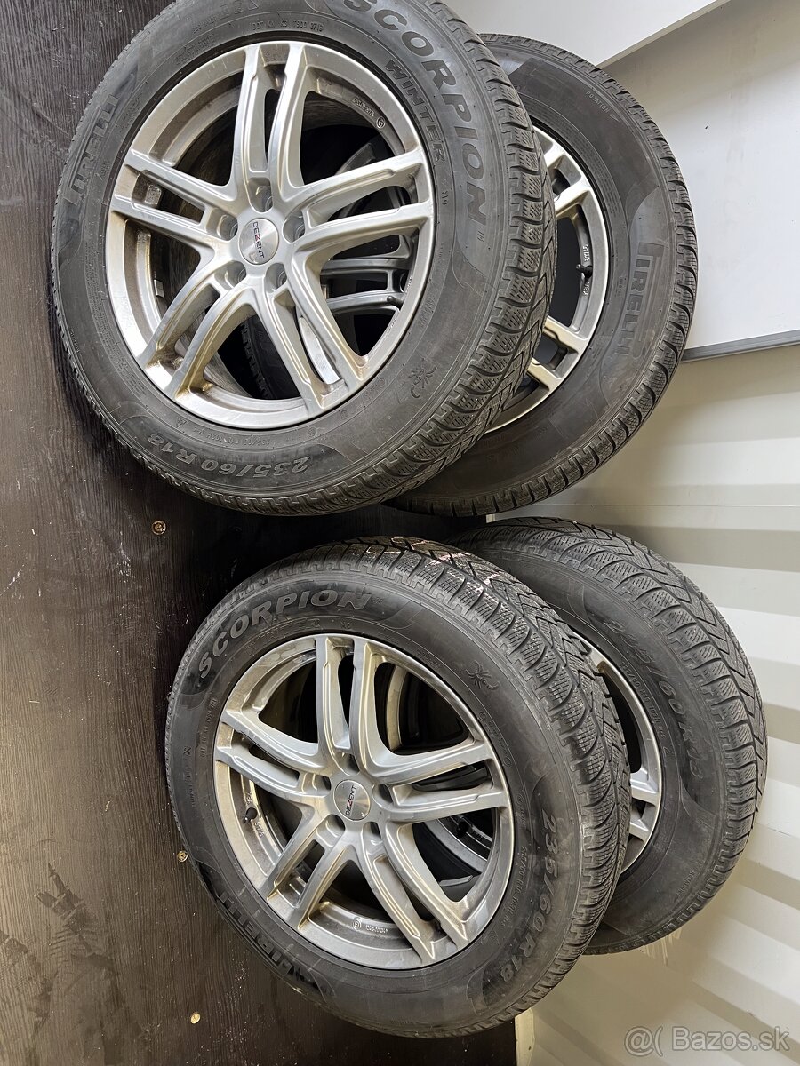 5x112 Dezent 235/60 R18 Pirelli scorpion