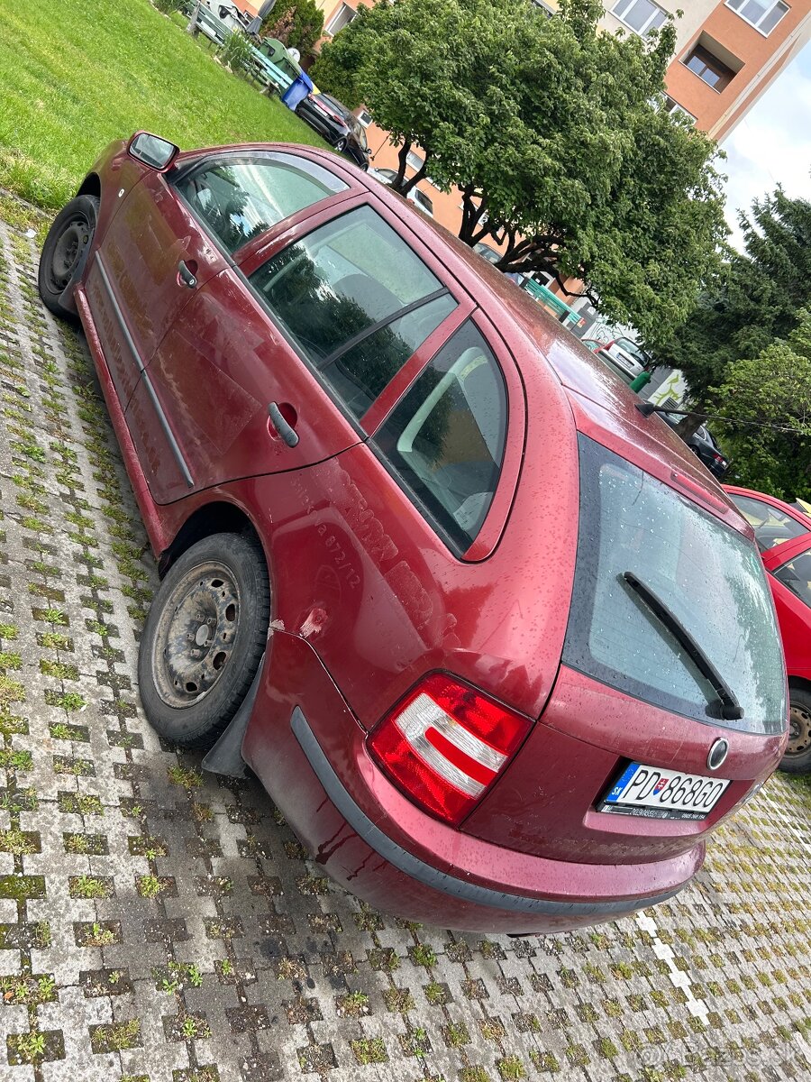 Predám škodu fábiu 1.2