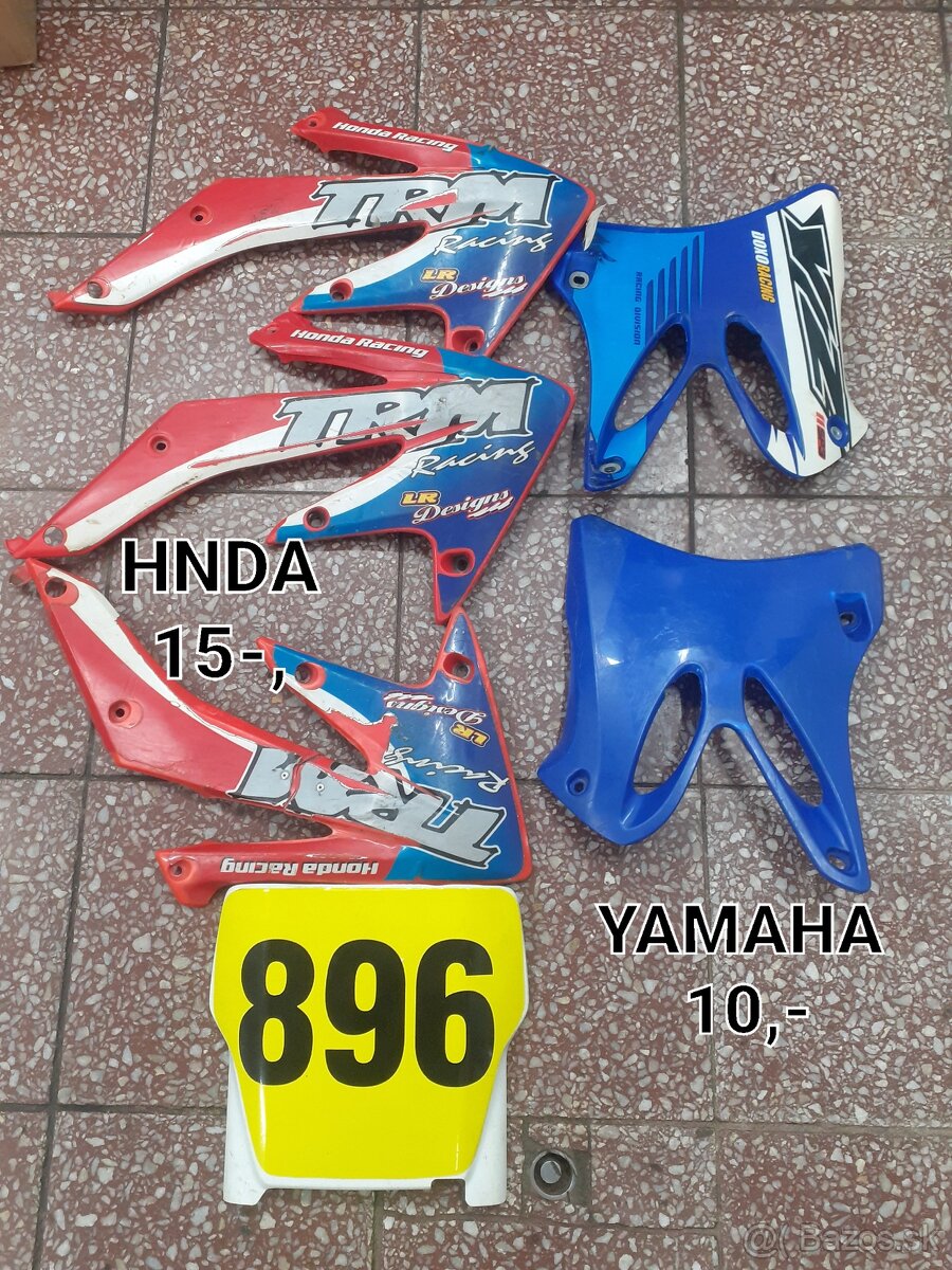 PLASTY HONDA CRF - YAMAHA
