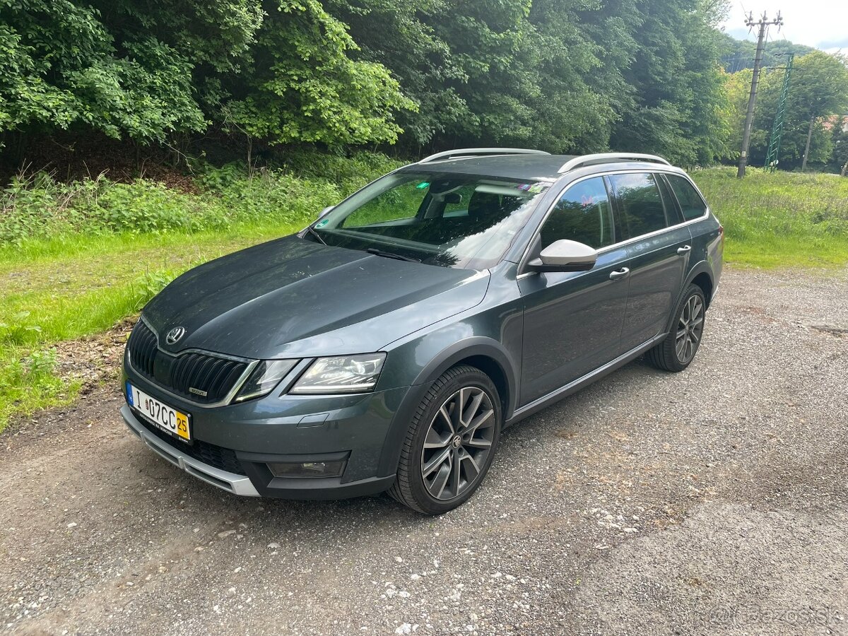 Škoda Octavia Combi Scout 2.0 TDI 4x4 135kw 7-DSG
