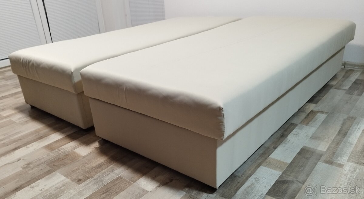 2 rovnake valendy bezove, 85x195x43 cm