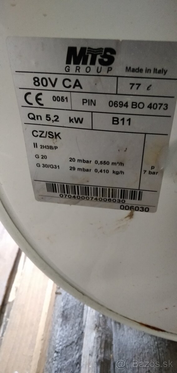 Predám bojler Qvadrica