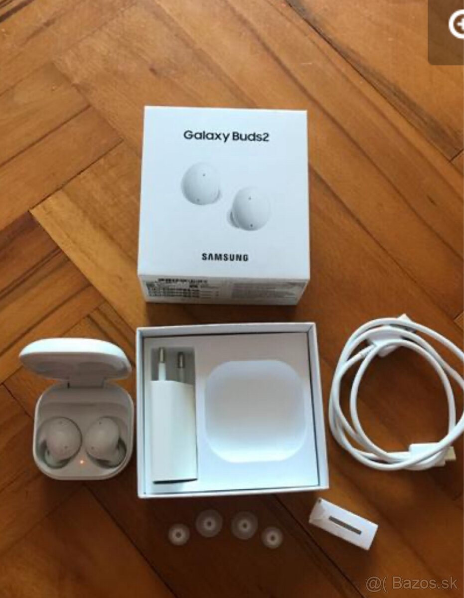 Samsung Galaxy Buds2 - white, biele