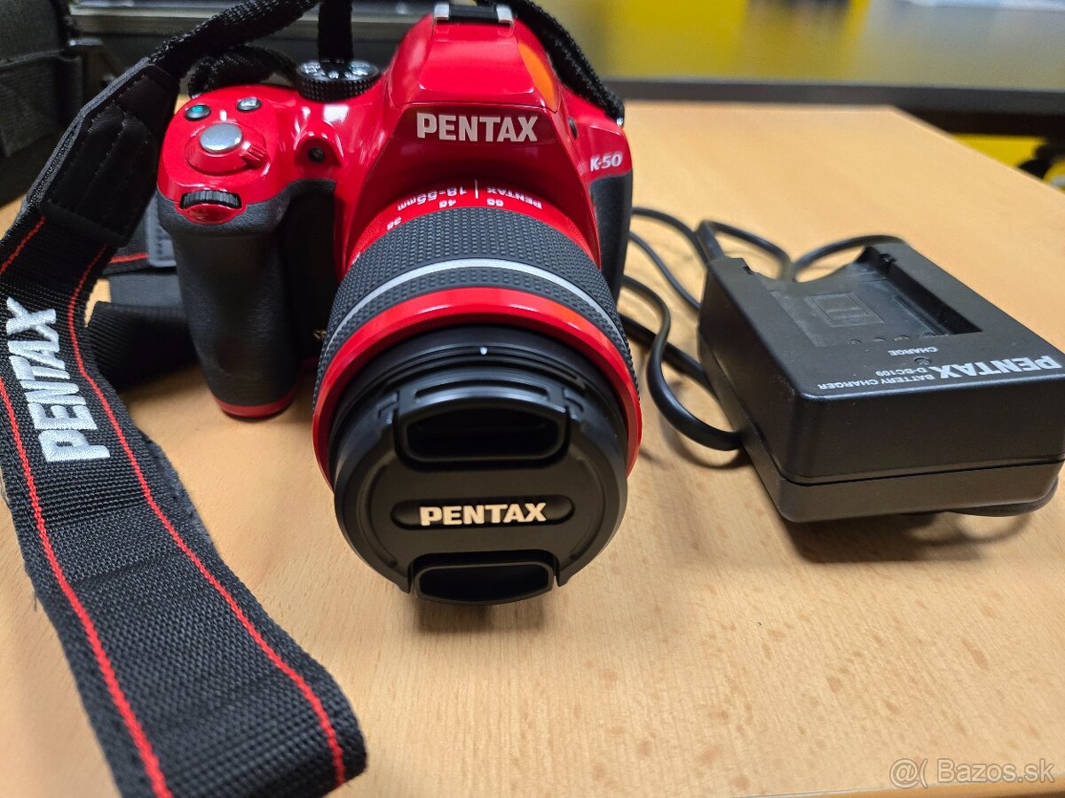 PENTAX K-50 profesionálny fotoaparát