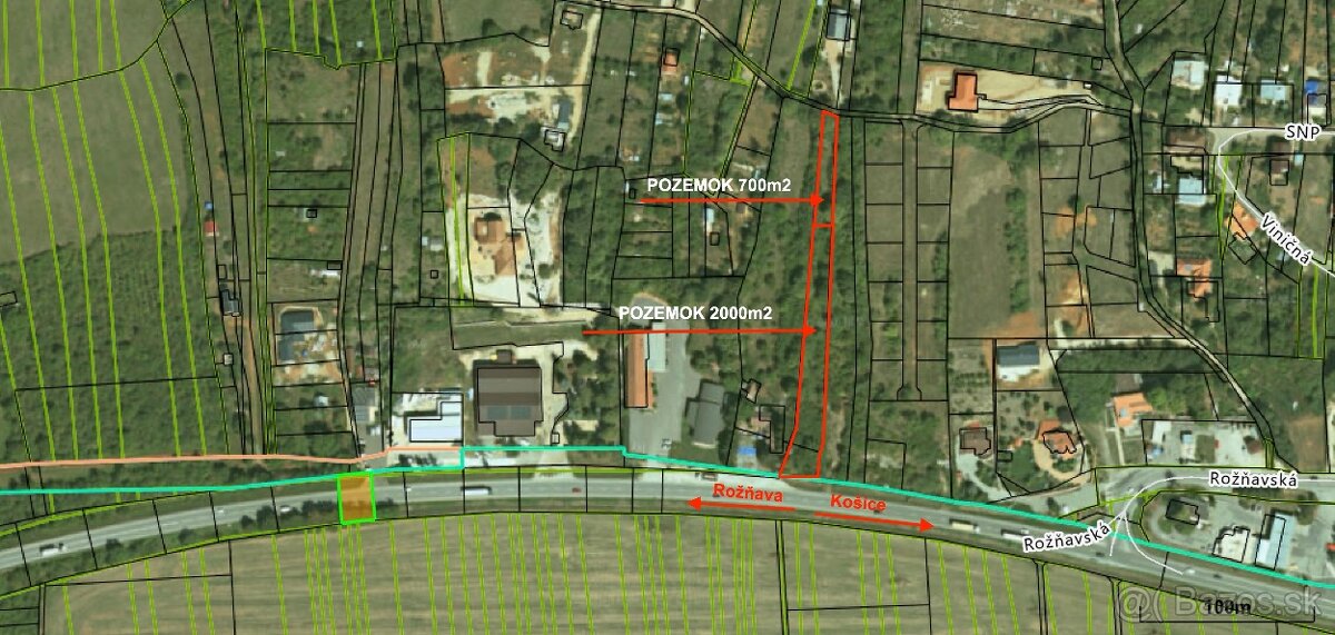 Na predaj pozemky v lukratívnej lokalite – Moldava nad Bodvo