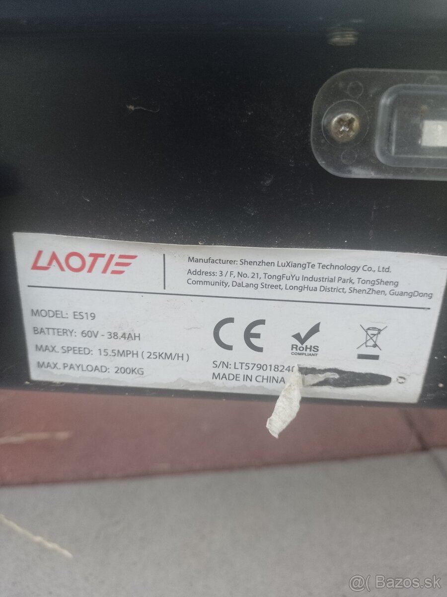 Predám kolobežku laotie