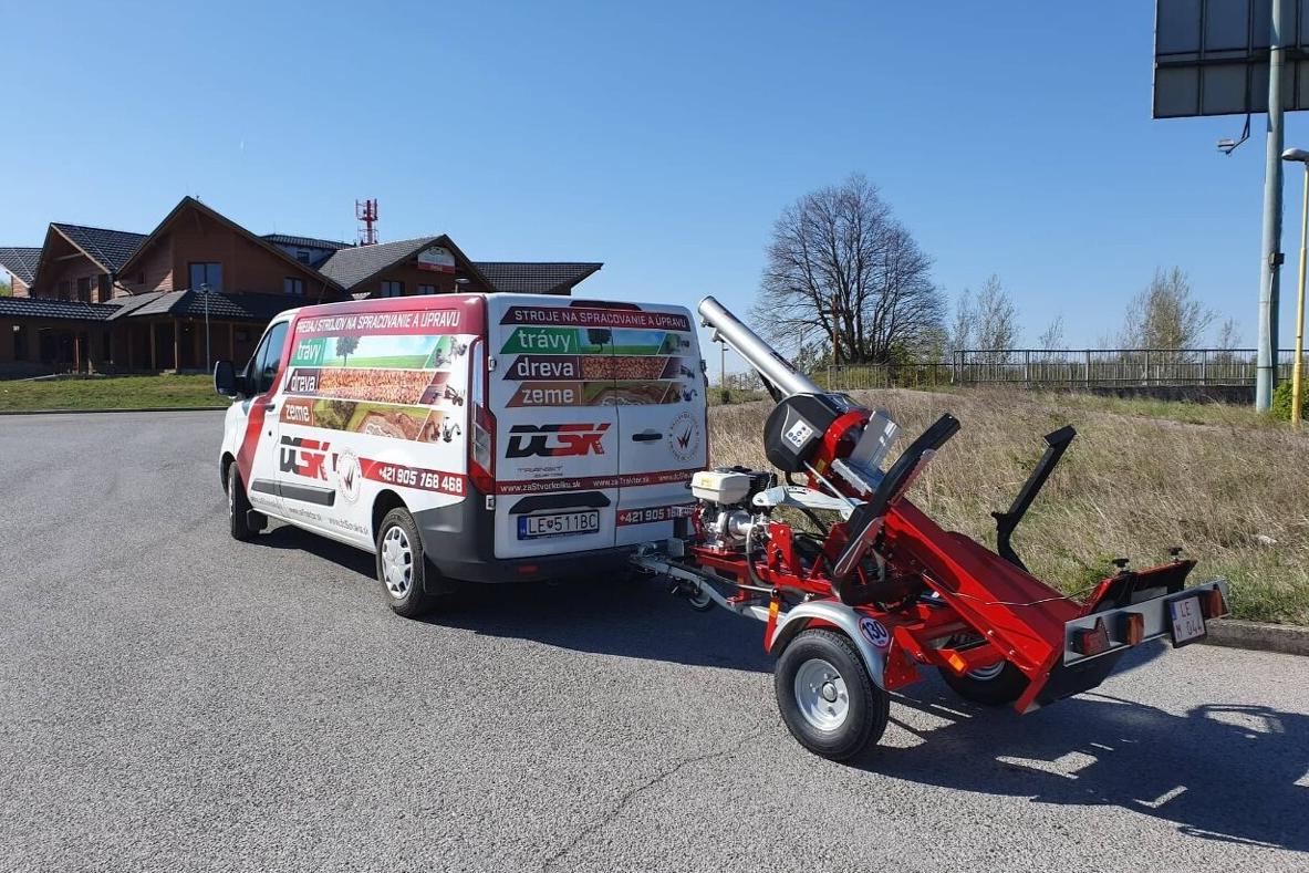 AMR štiepačka 17t VMR17ESS-13DP HONDA 13HP dvojčinné čerpadl