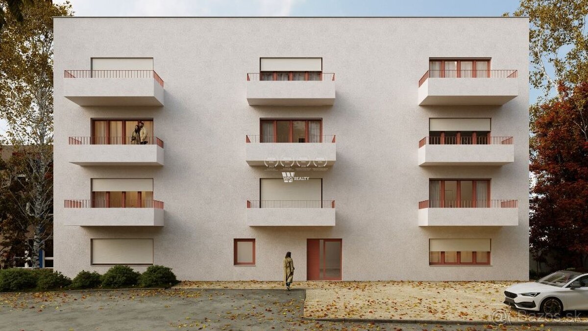 NOVOSTAVBA_2 izb. apartmán "č.103" /44m2/ CENTRUM - Žilina
