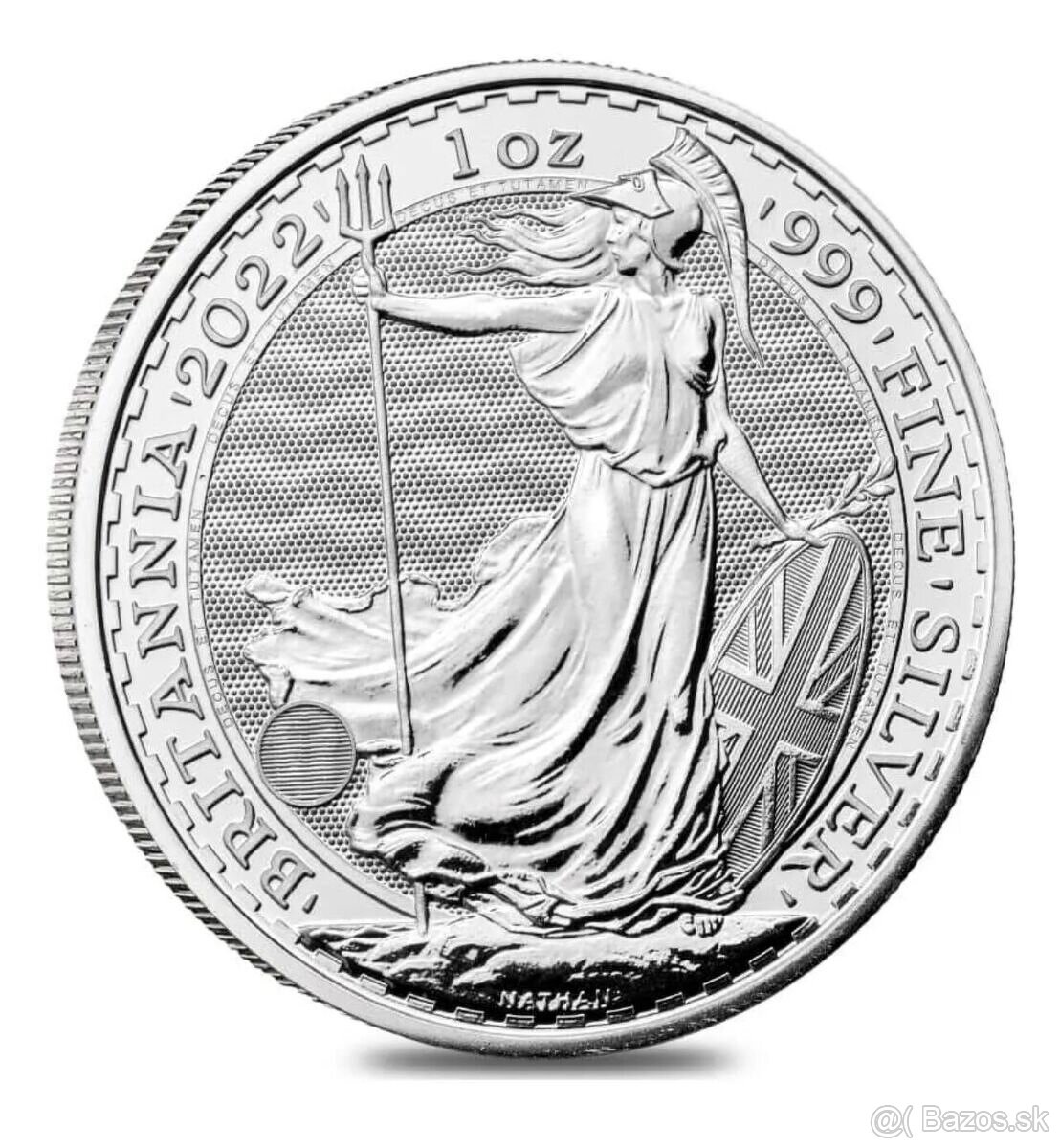 1 oz strieborná minca Britannia – Royal Mint