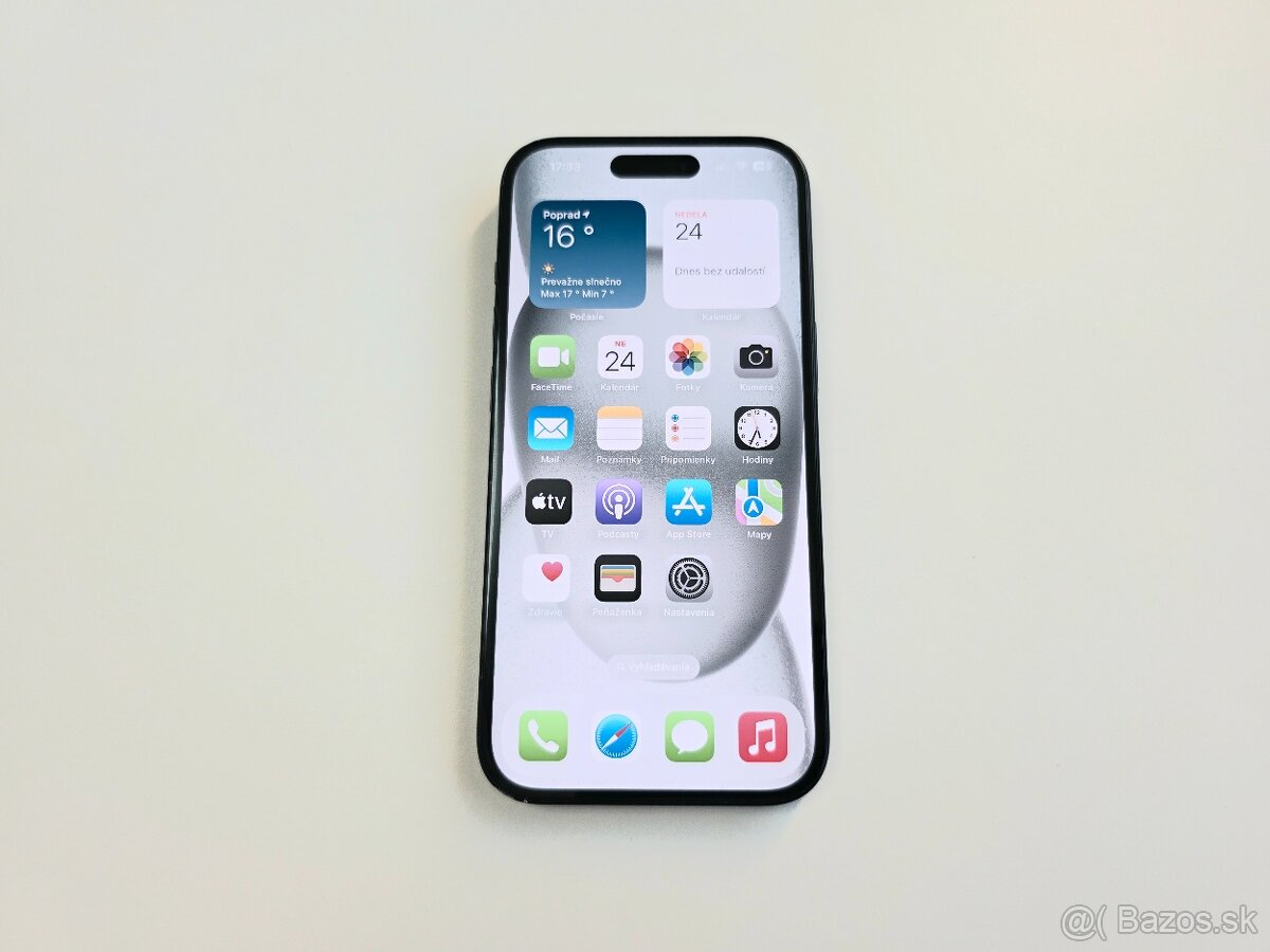 Apple iPhone 15 Black 128GB