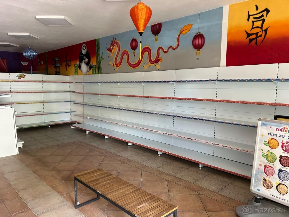 🛒 TOP PONUKA: Predám obchodné regály – výborný stav, Komárn