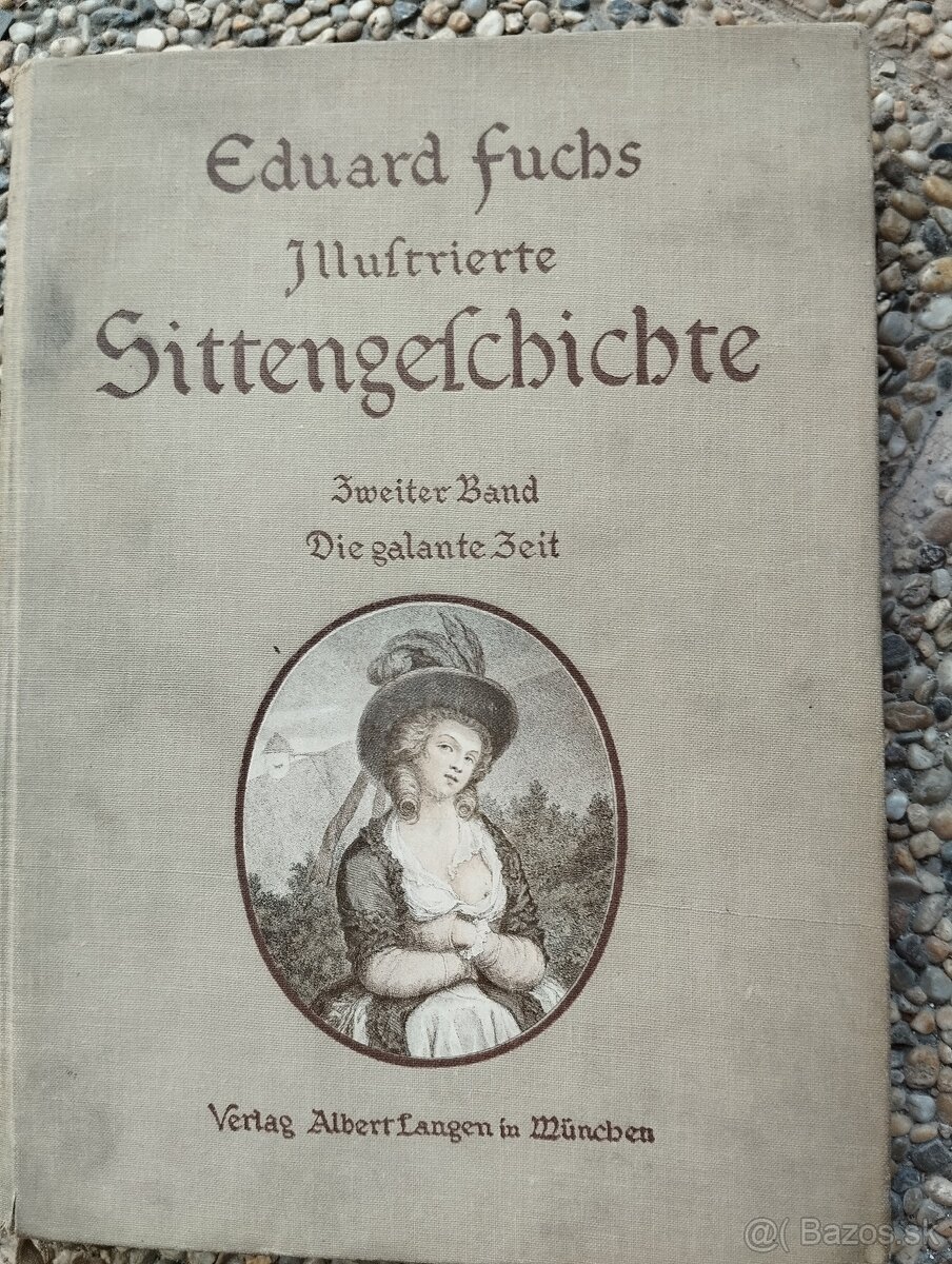 Historická kniha v nemčine