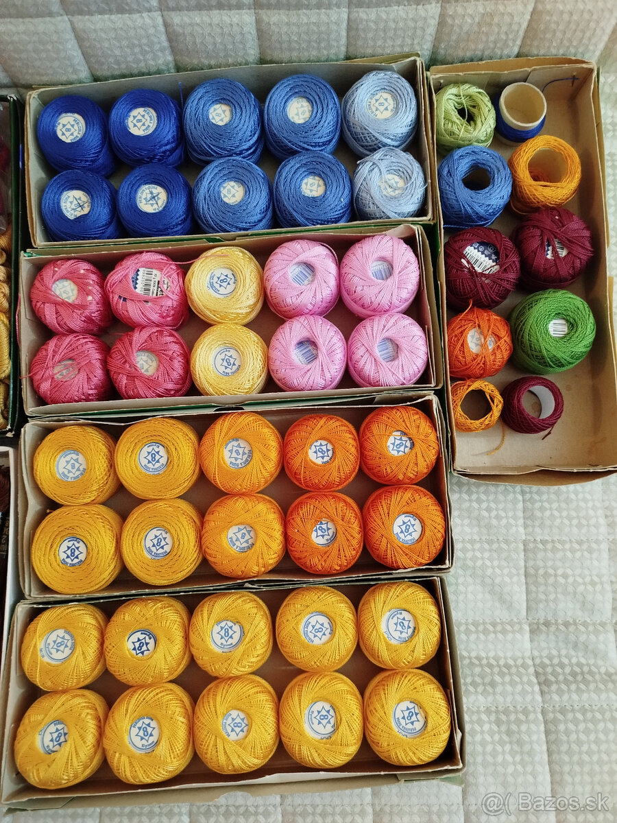 Bavlnky na vyšívenie 1