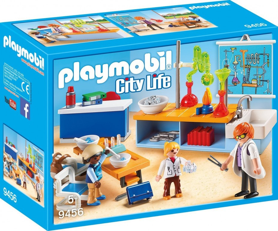 Stavebnica Playmobil Chemické laboratórium