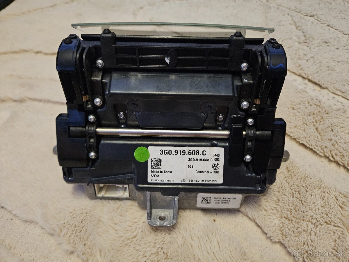 Head up displej VW passat, arteon