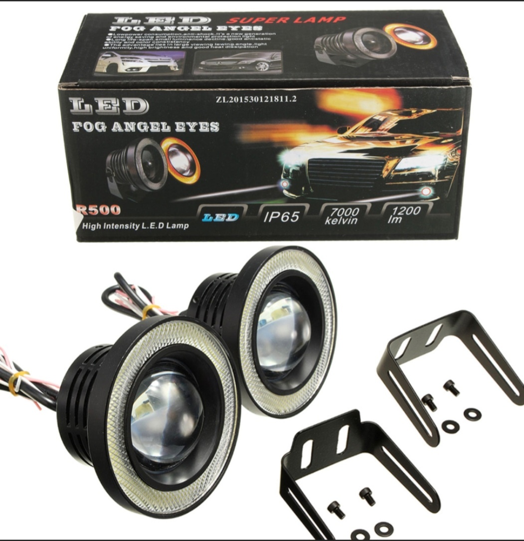 LED denné a hmlové svetlá 2v1