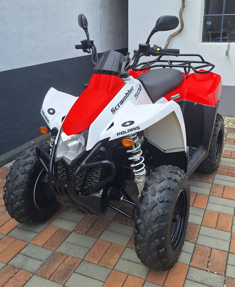 Predám Polaris Scrambler 500 H.O. 4x4